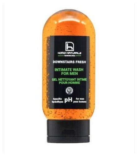 Homo Naturals Downstairs Fresh Intieme Hygi&euml;ne Gel voor Mannen 100 ml