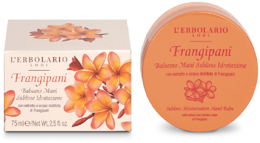 L'Erbolario Frangipani Sublieme Hydratatie Handbalsem 75 ml