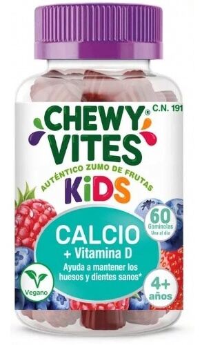 Chewy Vites Calcium+Vit D Kids 60 eenheden
