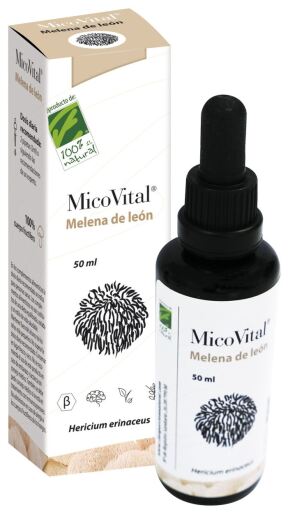 100% Natural Micovital Leeuwenmanen 50 ml