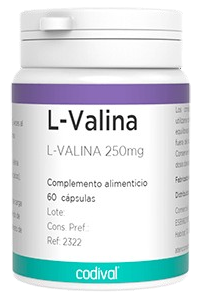 Codival L-Valine 250 mg 60 capsules
