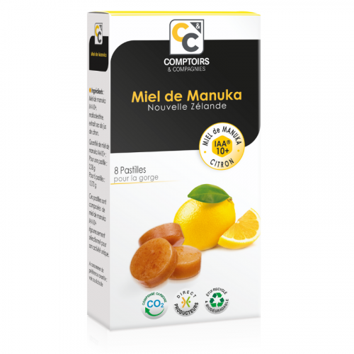 Comptoirs & Compagnies 100% Manuka-honing Iaa10+ 8% citroensappillen 8 pillen