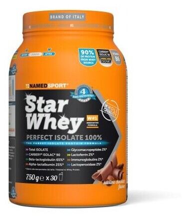 Named Sport Star Whey Isolate Sublime Chocolade 750 gr