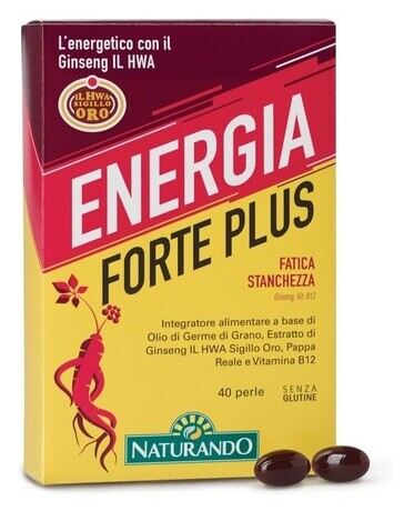 Naturando Energie Forte Plus 40 Parels