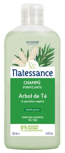 Laboratorio L&eacute;a Nature Natessance Zuiverende Tea Tree Shampoo 250 ml