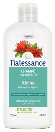 Natessance Herstellende en Versterkende Castor Shampoo 250 ml