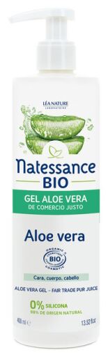 Laboratorio L&eacute;a Nature Natessance BIO Alo&euml; Vera Gel 400 ml