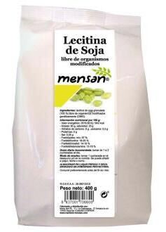 Mensan Sojalecithine Zak 400 gr Niet-transgeen