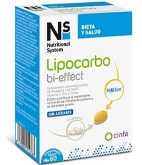 Ns Nutritional System Ns Lipocarbo Bi-Effect 60 Tabletten