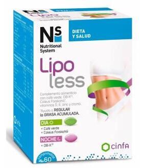 Ns Nutritional System Ns Lipoless 60 tabletten