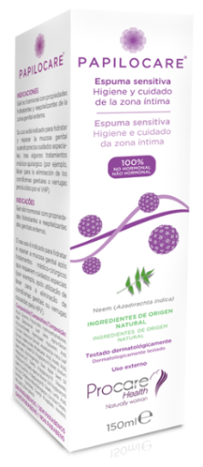 Papilocare Gevoelige Schuim 150 ml