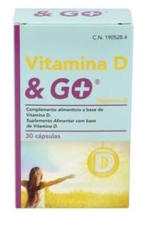 Laboratorios Pharma&Go Vitamine D 30 capsules