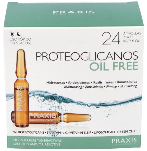 Laboratorios Praxis Proteoglycanen Olievrij 24 Ampullen