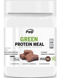 PWD Nutrition Groene Eiwitmaaltijd Chocolade Brownie 450 gr