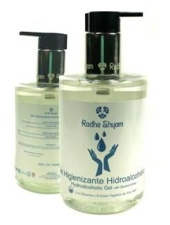 Radhe Shyam Hydroalcoholische gel met Alo&euml; Vera Doseerder 300 ml