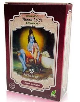 Radhe Shyam Henna Kleur Botanische Poederverf Intense Mahonie 100 gr