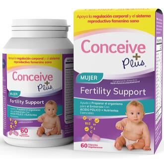 Sasmar Conceive Plus Ondersteuning van vrouwelijke vruchtbaarheid 60 capsules