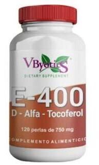 Vbyotics Vitamine E 400 120 Parels