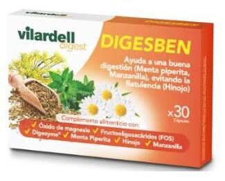 Vilardell Digest Digest Digesben 30 capsules