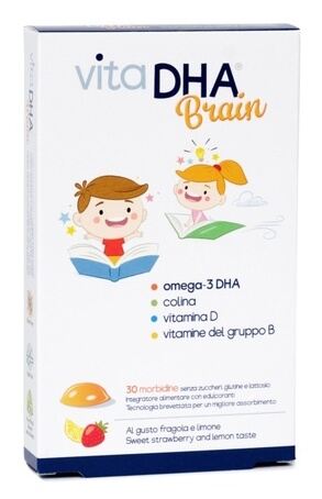 U.G.A. Nutraceuticals Vitadha Brain Aardbei-Citroen 30 Tabletten