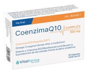Vitalfarma Co-enzym Q10 Complex 100 mg 30 capsules
