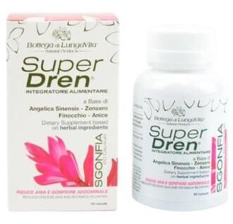 Bottega di Lungavita SuperDren Sgonfia 60 capsules