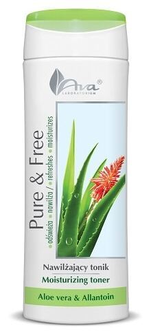 Ava Laboratorium Pure en gratis vochtinbrengende toner met alo&euml; 250 ml