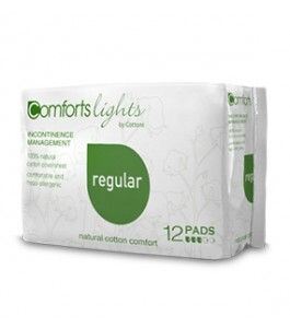 Cottons Organic Normaal incontinentieverband 100% katoen, 12 stuks