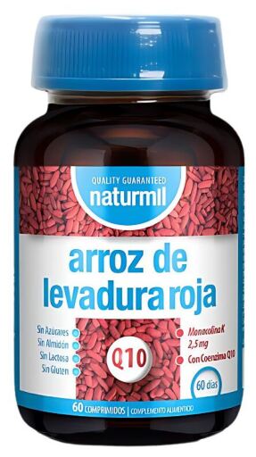 Naturmil Rode Rijstgist 60 Tabletten