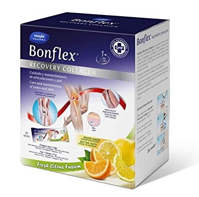 Bonflex Herstelcollageen Citrus 30 Enveloppen