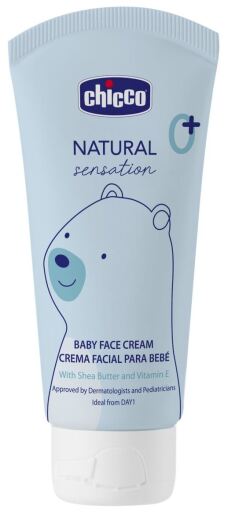 Chicco Natural Sensation Gezichtscr&egrave;me +0 M 100 ml