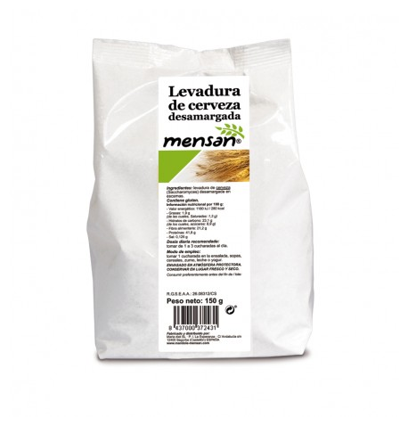Mensan Ontbitterde biergist 150 gr