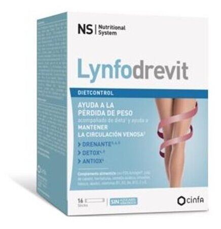 Ns Nutritional System Dieetcontrole Lynfodrevit 16 Sticks