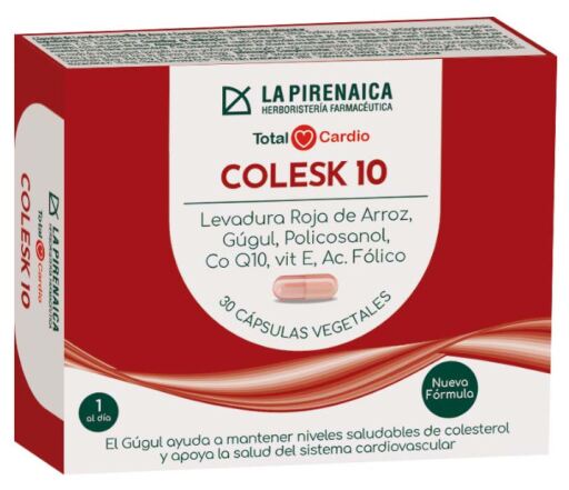 La Pirenaica Totaal Cardio Colesk 10 30 capsules