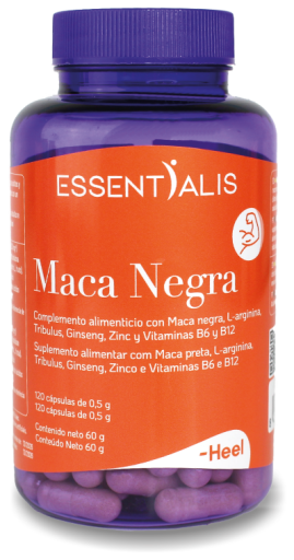 Heel Essentialis Zwarte Maca 120 Capsules