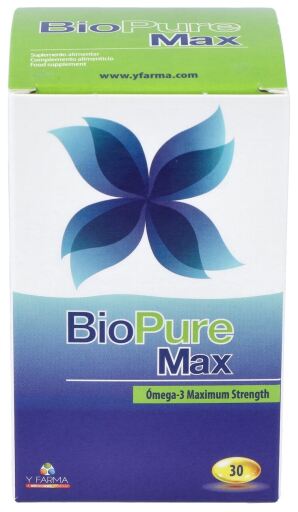 Yfarma Bio Puur Max Omega 3 30 Capsules