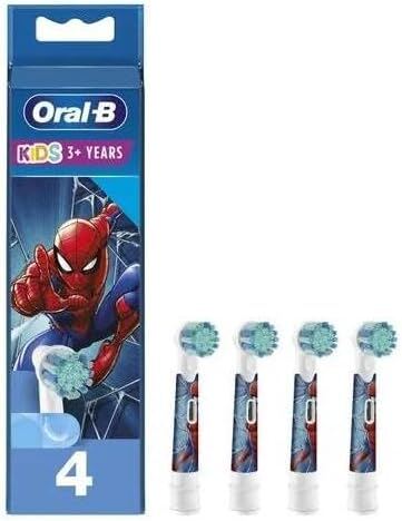 Oral-B Vervangende borstel Elect Pro Kids/Inf 3+ Spiderman 4 stuks