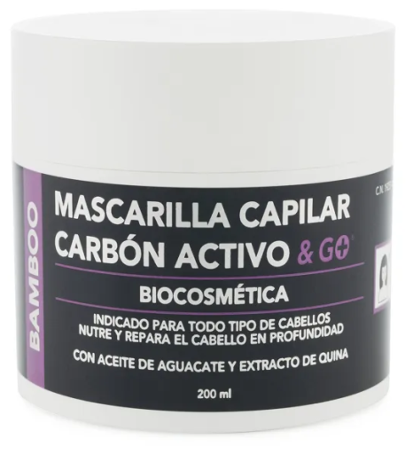 Laboratorios Pharma&Go Activated Charcoal & Go Haarmasker 250 ml