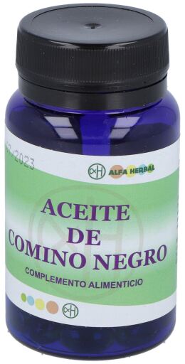 Alfa Herbal Zwarte komijnolie 500 mg 60 parels