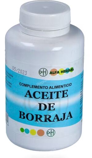 Alfa Herbal Bernagieolie 200 parels
