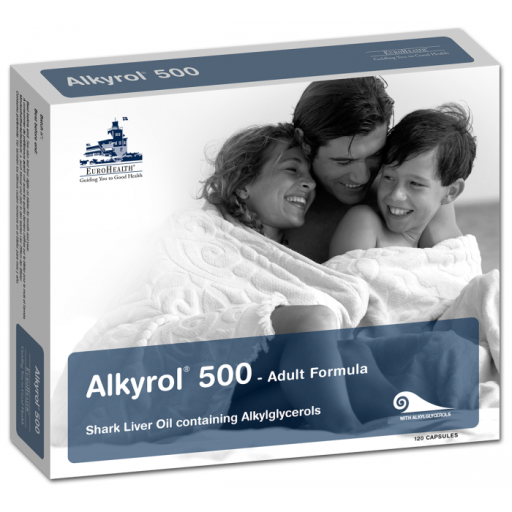 EuroHealth Alkyrol 500 mg 120 capsules