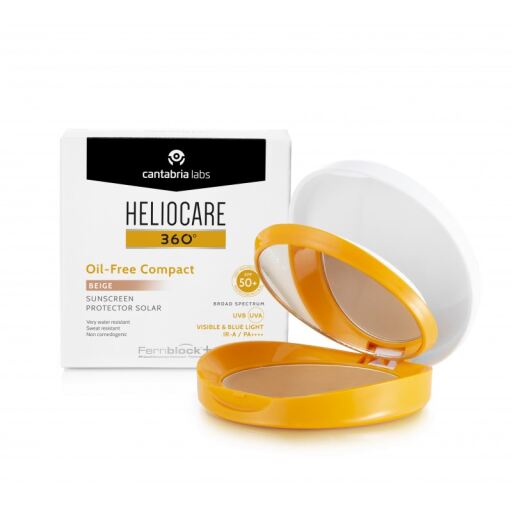 Heliocare 360 Olievrije Compact SPF 50+ Beige 10 gr