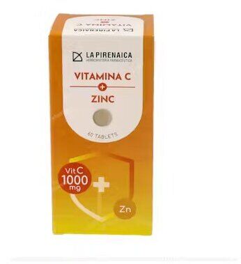 La Pirenaica Vitamine C + Zink 60 Tabletten