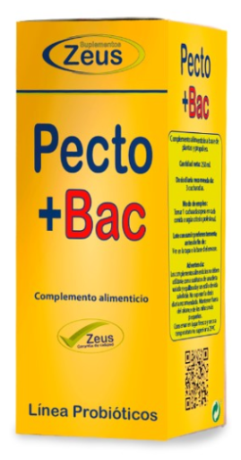 Suplementos Zeus Pecto+Bac 250 ml + 1 zakje