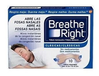 Breathe Right Breathe Right Classic Neusstrips Klein en Medium 10 stuks