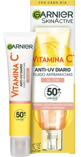 Garnier Skinactive Vitamine C Glow Anti-Vlekvloeistof SPF50+ 40 ml