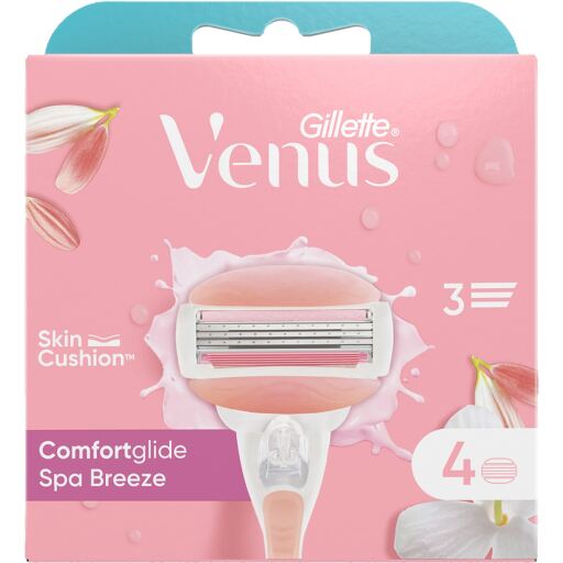Gillette Venus Spa Breeze-oplader 4 navullingen