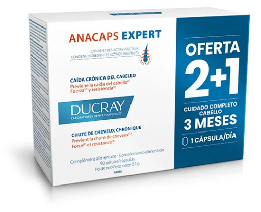 Ducray Anacaps Expert Chronisch Haarverlies 90 Capsules
