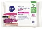 3-in-1 zachte make-up verwijderaardoekjes, 25 stuks 3-in-1 zachte make-up verwijderaardoekjes, 25 stuks