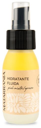 Matarrania Hydraterende vloeistof voor gemengde of vette huid 100% biologisch 60 ml